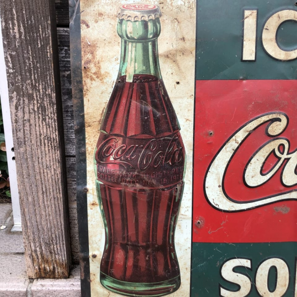 注目 Coca-Cola コカ・コーラ コーラ 1920年当時現物広告 USA