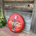 Coca-Cola（コカコーラ）ヴィンテージ・ボタンサイン「SCHUTZMARKE