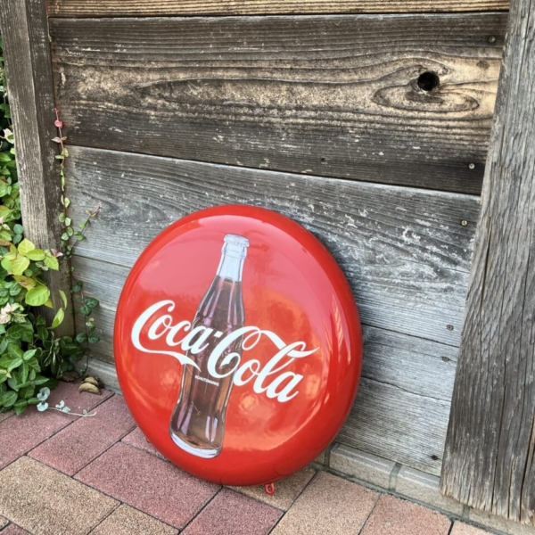 Coca-Cola（コカコーラ）ヴィンテージ・ボタンサイン