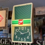 1970年代　セブンアップ　アドバタイジング　ウオールクロック　時計　看板 1970年代 セブンアップ アドバタイジング ウオールクロック 時計
